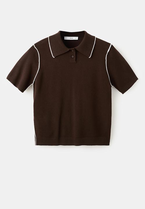 MANGO - Sweater felice- dark brown