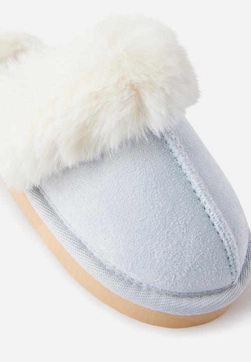 Cotton On - Kids Slipper Slide - Ice Blue