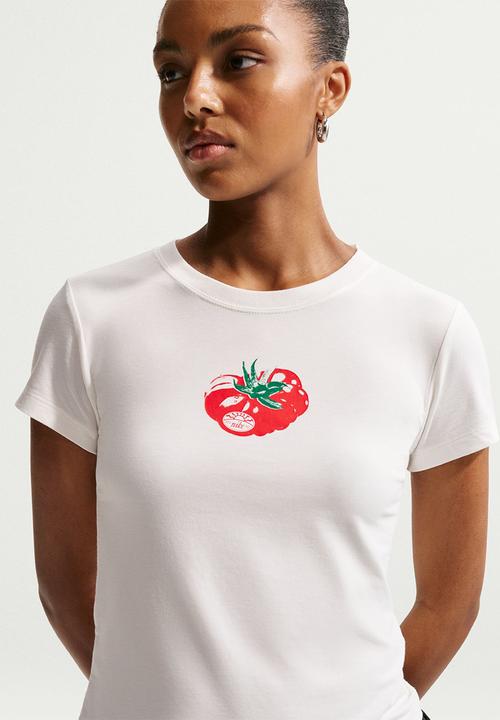 Nike - W Nsw Chllknt Modcrp Tmato Tee - Sail