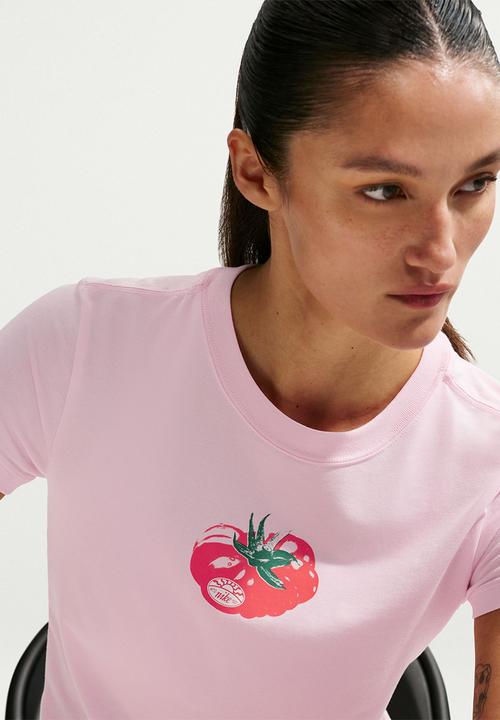 Nike - W Nsw Chllknt Modcrp Tmato Tee - Pink Foam