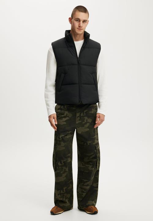 Cotton On - Puffer Vest - Black