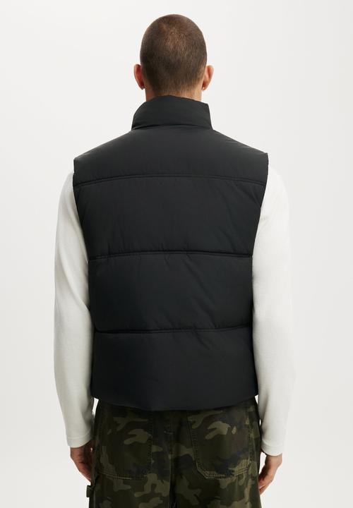 Cotton On - Puffer Vest - Black