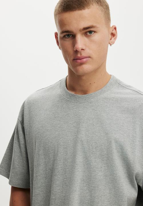 Cotton On - Everyday Fit T-Shirt - Grey Marle
