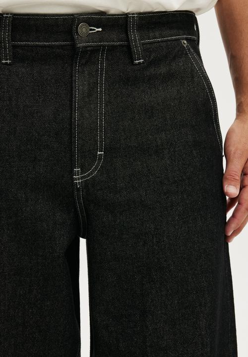 Cotton On - Baggy Skater Jean - Shutter Black