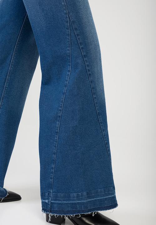 SISSY BOY - Gia Wide Leg Jeans  - Medium Vintage