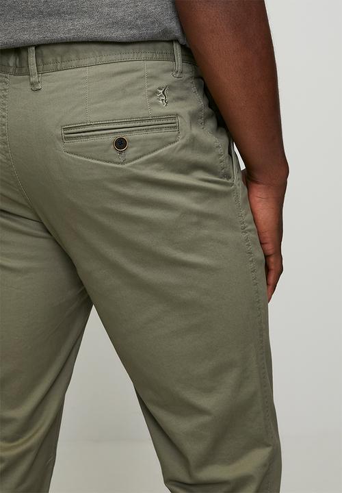 Pringle of Scotland - Jorge Tailored Fit Chino - Fatigue