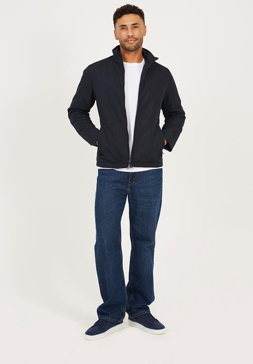 Brave Soul - Zip Through Jacket - Navy