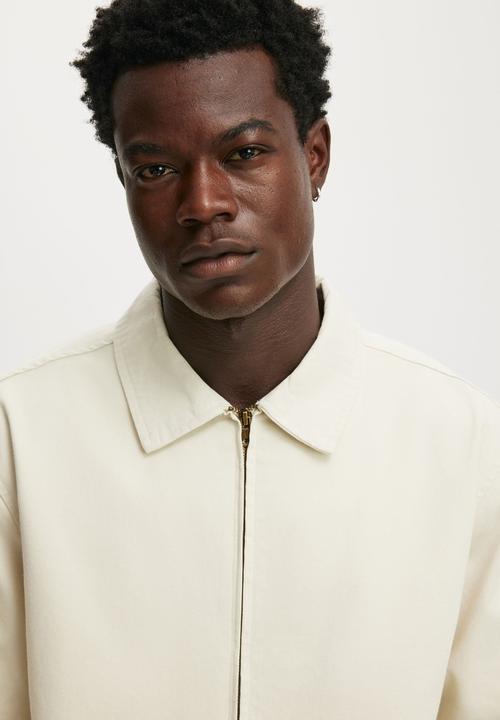 Cotton On - Harrington Jacket - Ecru