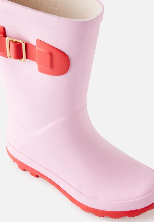 Cotton On - Kids Tall Rainboot - Blush Pink
