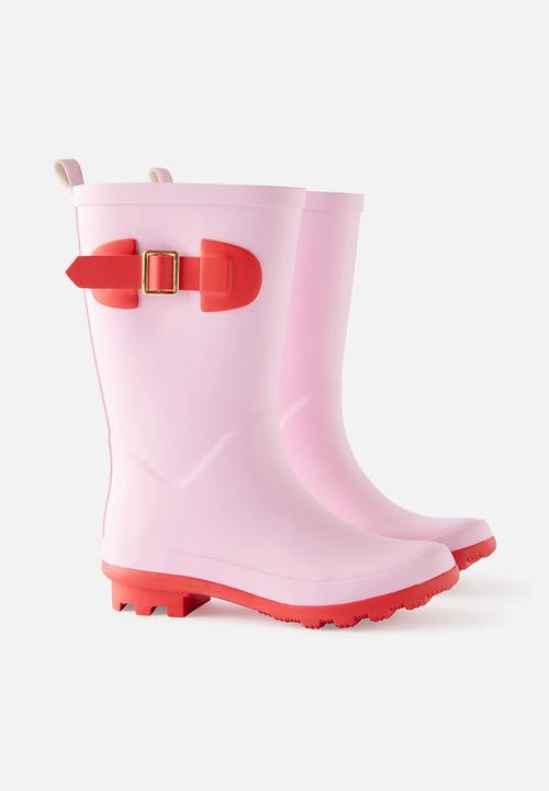 Cotton On - Kids Tall Rainboot - Blush Pink