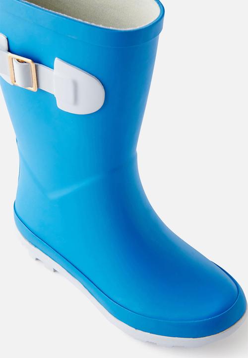Cotton On - Kids Tall Rainboot - Harbour Blue
