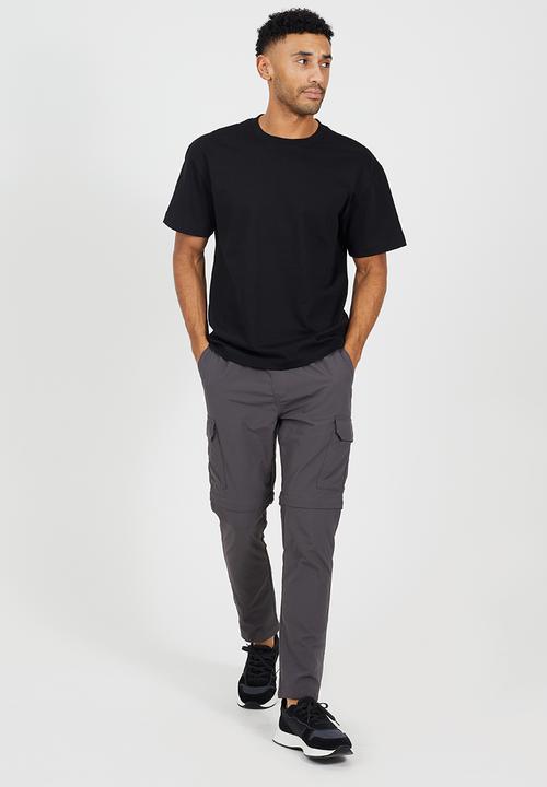Brave Soul - Taslan Cargo Pant - Charcoal