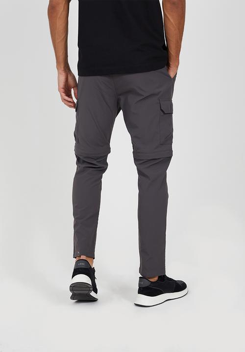Brave Soul - Taslan Cargo Pant - Charcoal