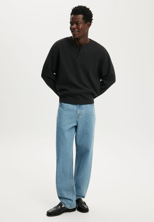 Cotton On - Baggy jean - verve blue