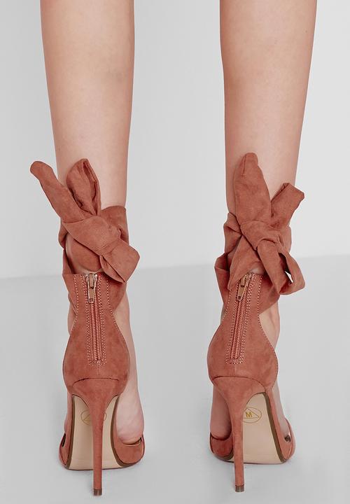 Missguided - Ankle Tie Heels 