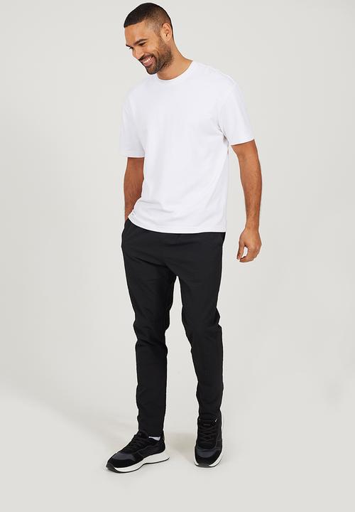 Brave Soul - Seersucker Pant - Black