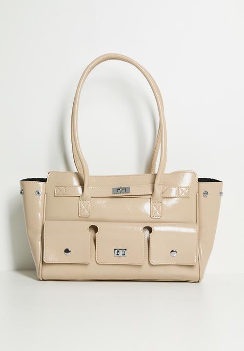 Tessa Design - Adira Satchel Bag - Cream