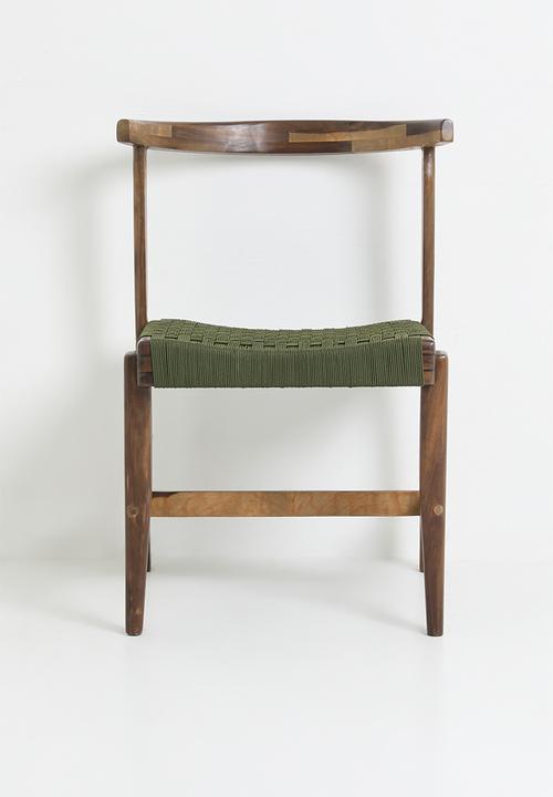 Homewood - Amani Dining Chair - Natural & Olive