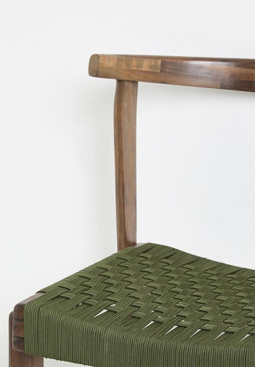 Homewood - Amani Dining Chair - Natural & Olive