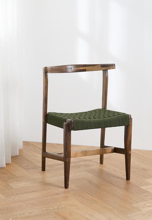 Amani Outdoor Dining Chair - Natural & Olive