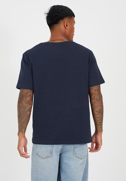 Brave Soul - Crew Neck Tshirt  - Navy