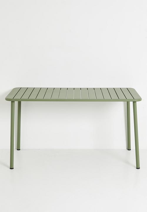 Sixth Floor - Fern Outdoor Dining Table - Green