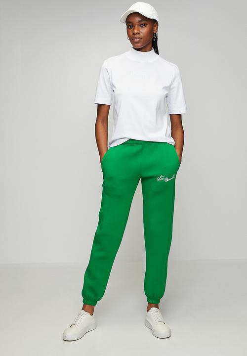 Steve Madden - Ladies kelly high neck T-shirt -  white