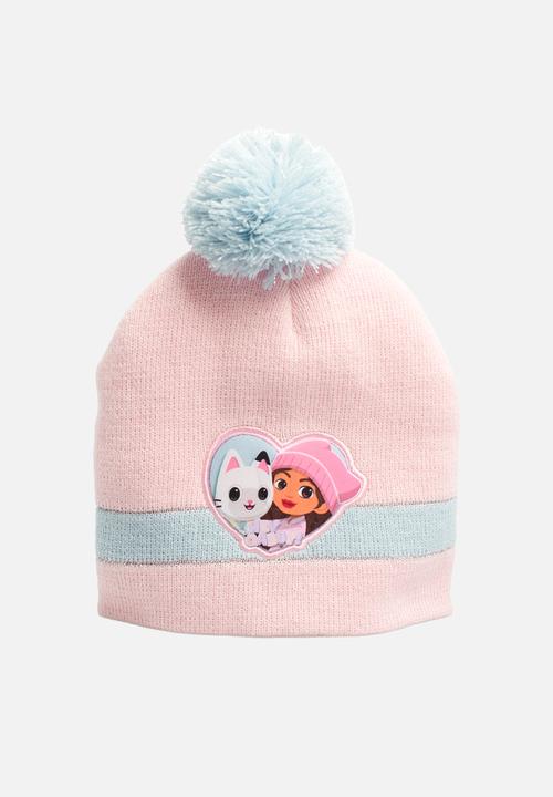 Character Group - Gabby's Dollhouse Beanie & Gloves - pink