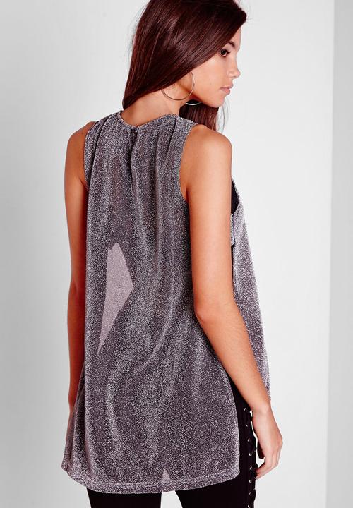 Missguided - Tab Side Tunic Top
