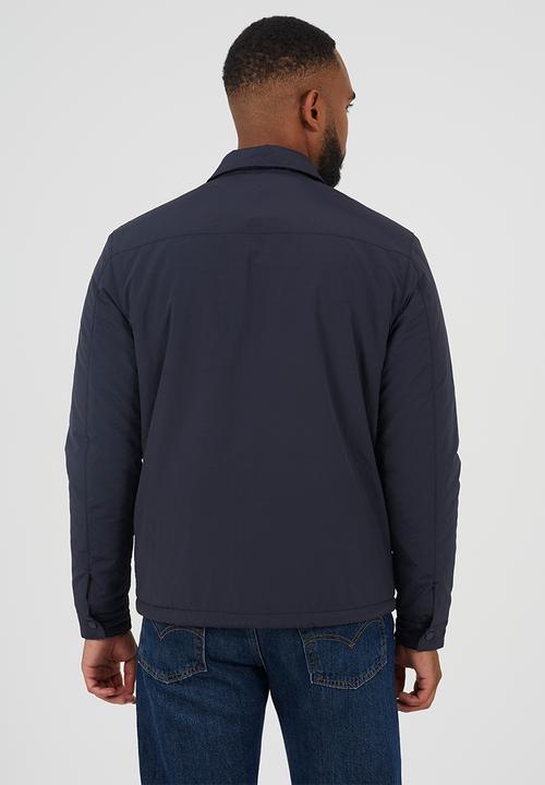 Brave Soul - Borg Lined Shacket - Navy