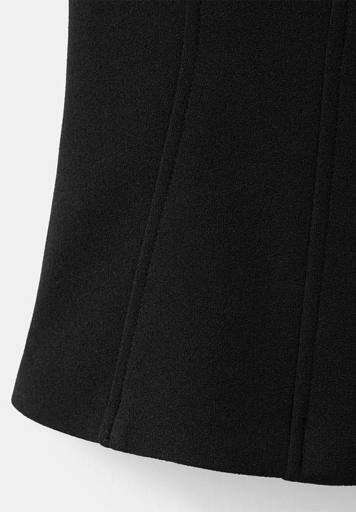 MANGO - Vest avay - black