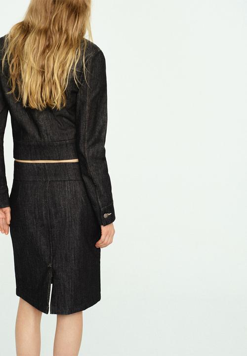 MANGO - Skirt jolie - black