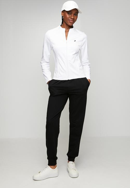 POLO - Wmn Scarlett Long Sleeve Track Top - White
