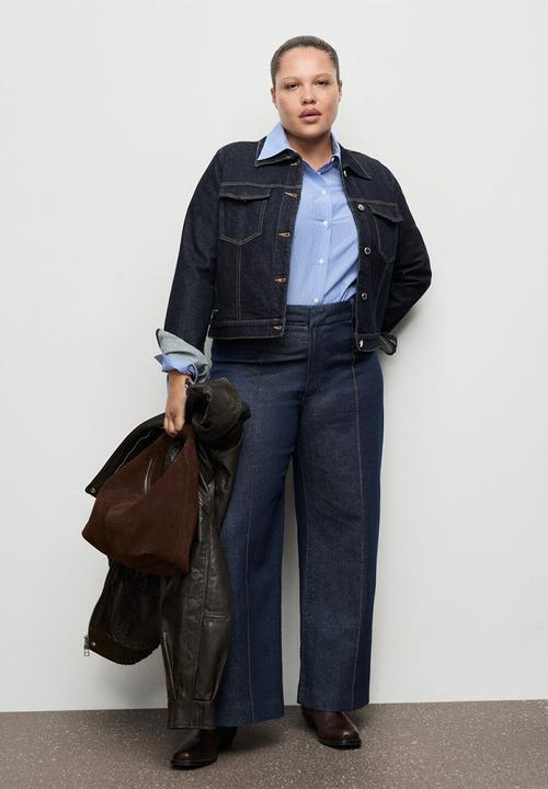 MANGO - Jeans paloma - open blue
