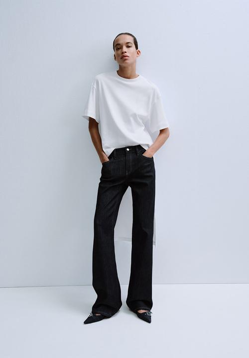 MANGO - T-shirt iris - white