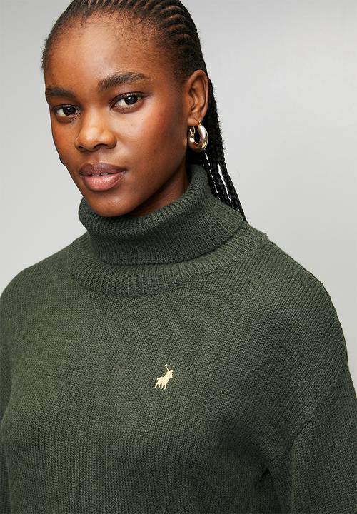 POLO - Wmn May Ls Relaxed Jersey - Olive