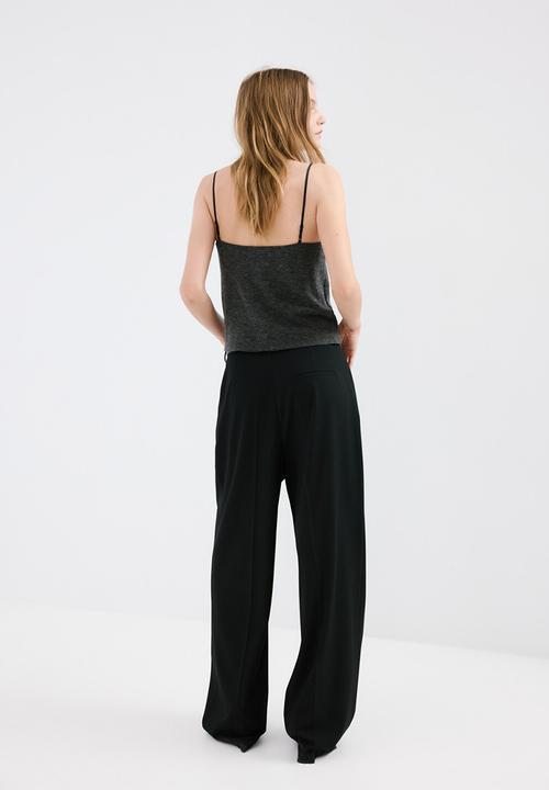 MANGO - Top verona- dark grey