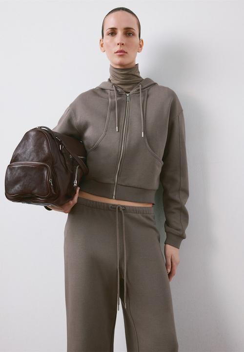 MANGO - Trousers karol - gray