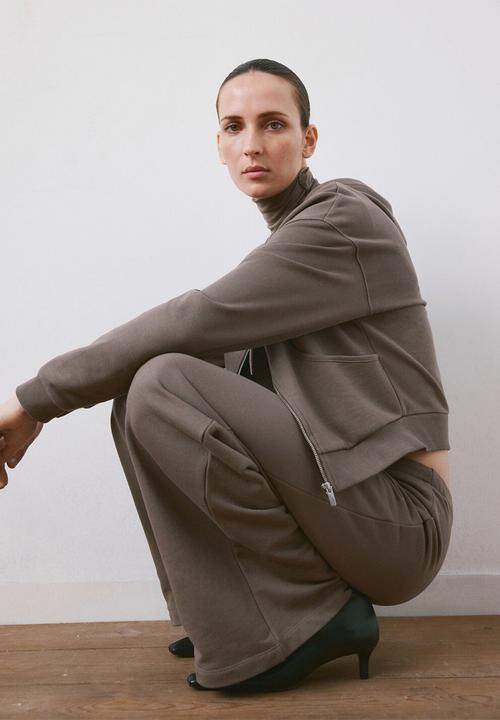 MANGO - Trousers karol - gray