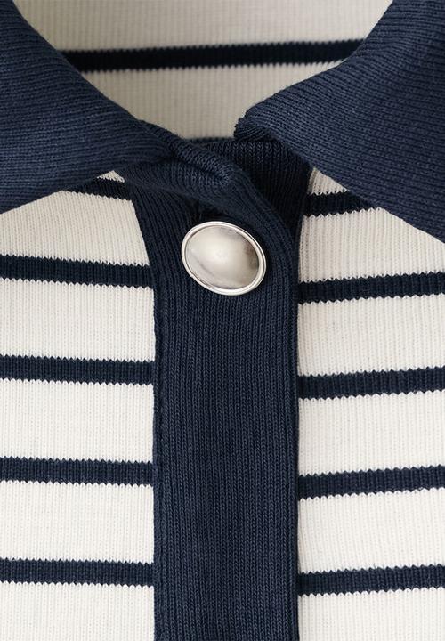 MANGO - Cardigan porto- navy