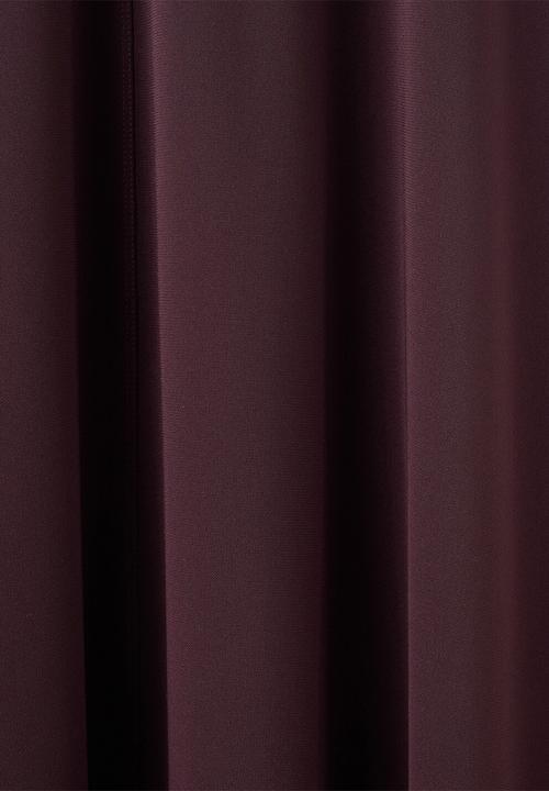 MANGO - Skirt arlet- dark red