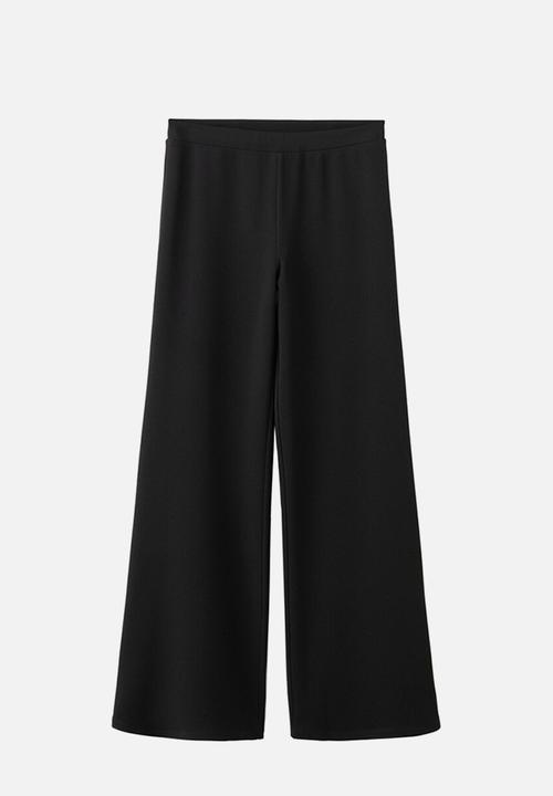 MANGO - Trousers avay - black