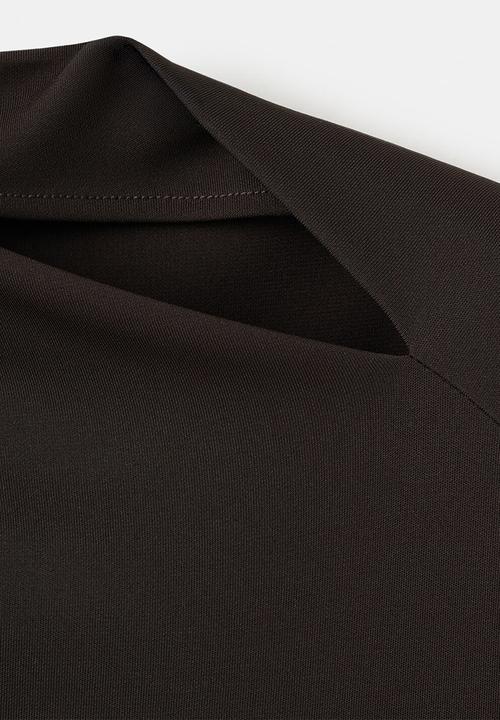 MANGO - Dress bellini - dark brown