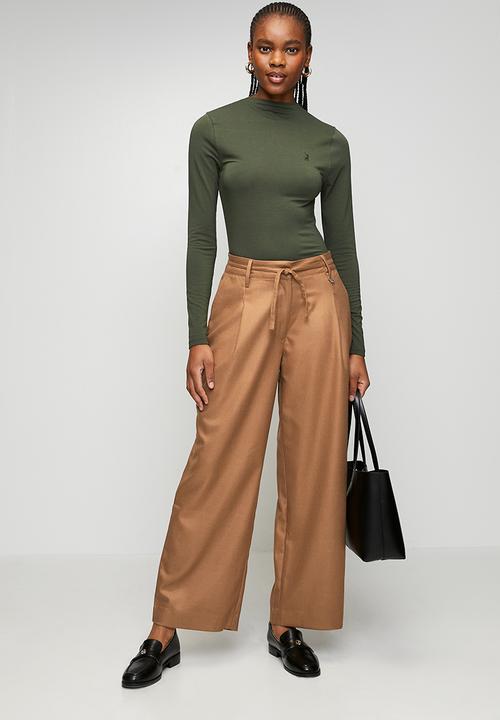 POLO - Wmn Kayla Item Pant - Camel