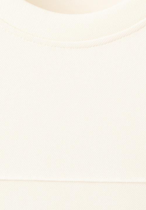 MANGO - Sweatshirt pique  -  light beige