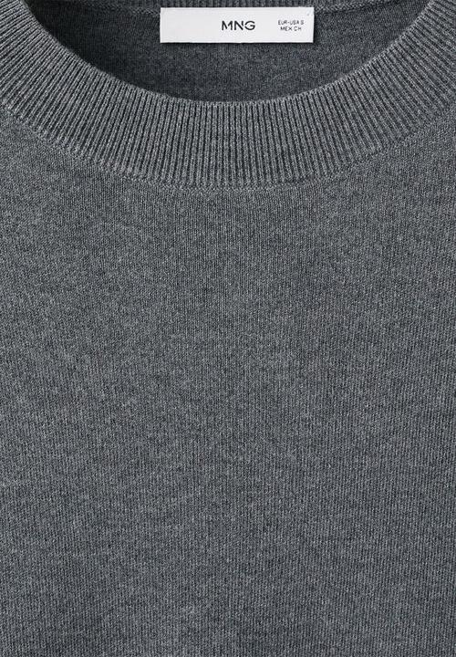 MANGO - Sweater brunito- charcoal