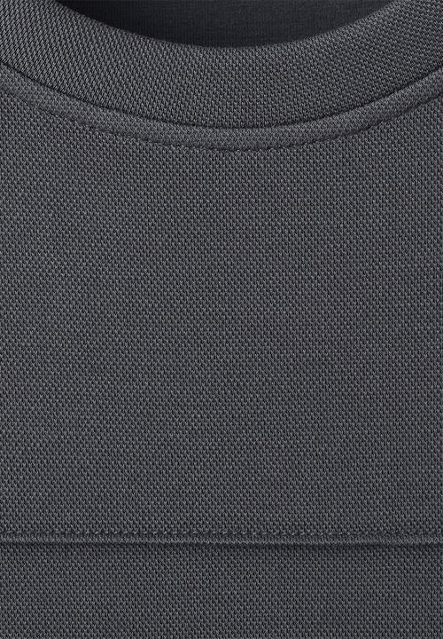MANGO - Sweatshirt pique - medium blue