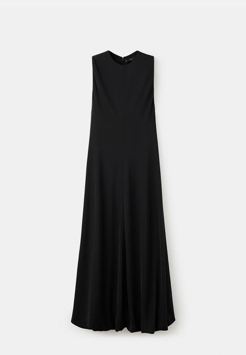MANGO - Dress balloon- black
