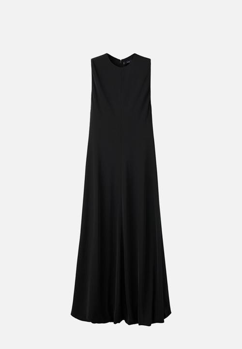 MANGO - Dress balloon- black