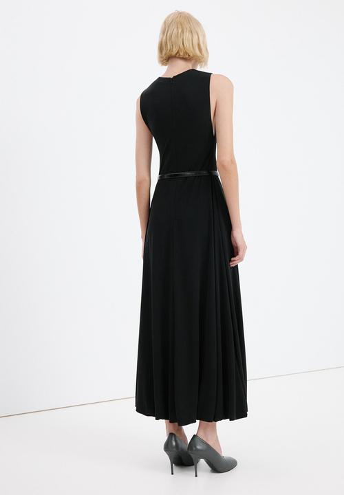 MANGO - Dress balloon- black